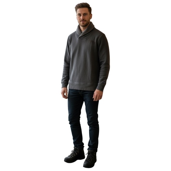 The North Face Other - The North Face Men’s Sockeye Shawl-Collar Sweater-Fleece Pullover Size Large